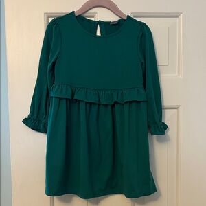 Old Navy Teal Kids Dress with Ruffle Detail